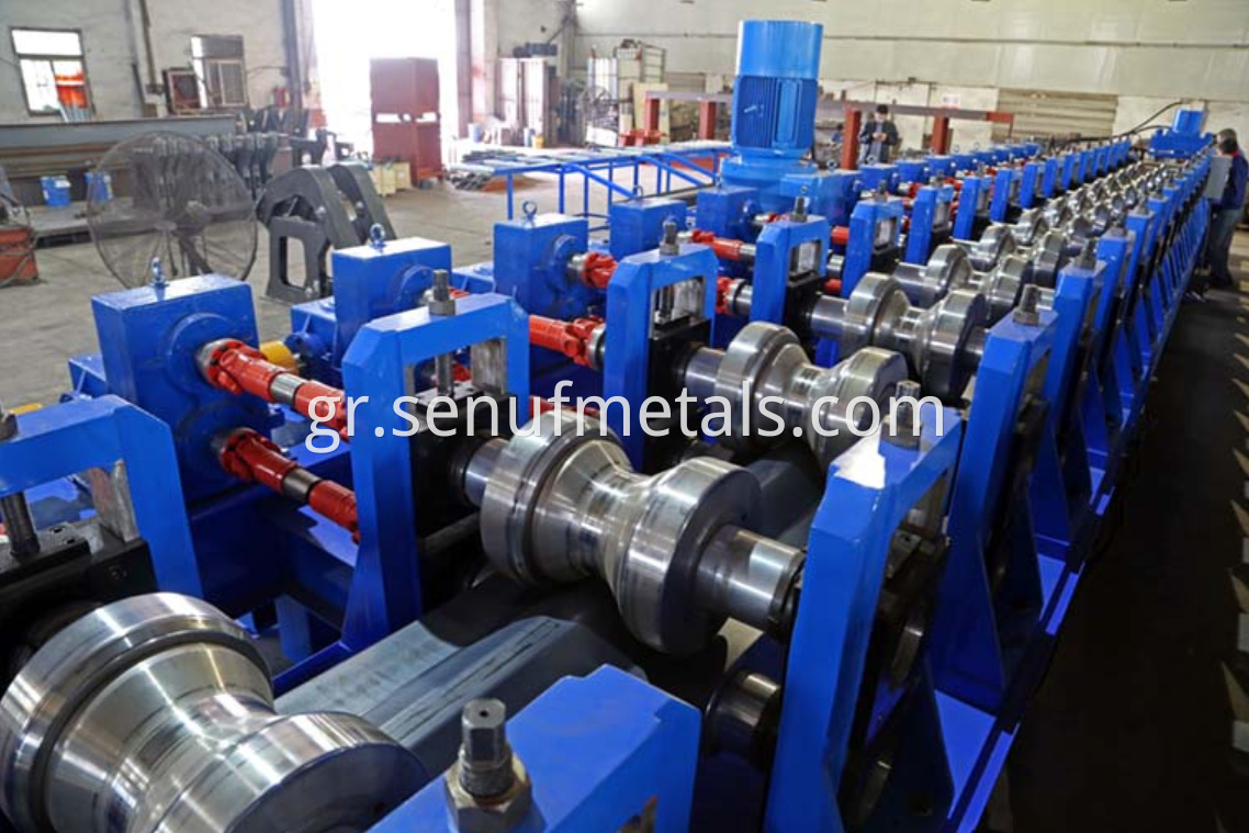 highway guardrail forming machine rollers